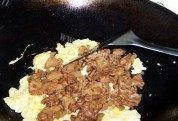 美味的牛肉滑蛋