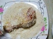 美味的蒜香烤翅根做法图解6)