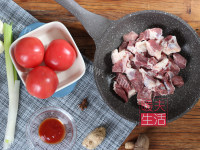 DIY西红柿牛腩做法图解1)