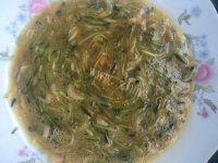 好吃的虾皮黄瓜炒蛋做法图解5)