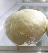 自制椰奶紫薯派做法图解6)