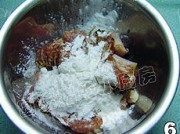 美味的豉汁排骨蒸陈村粉做法图解6)