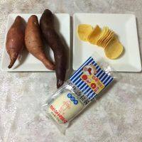 色泽鲜亮的双薯沙拉做法图解1)