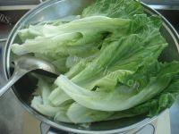 自己做的蚝油生菜做法图解4)