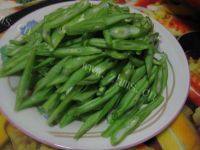 「自创」豆角炒肉做法图解2)