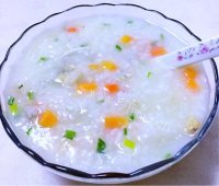 海鲜砂锅粥做法图解7)