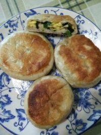 好吃不腻的韭菜鸡蛋饼