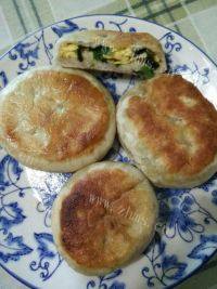好吃不腻的韭菜鸡蛋饼