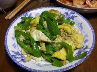 家常菜尖椒炒鸡蛋
