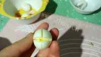 虾泥蒸鹌鹑蛋的做法图解四