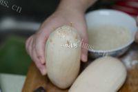 美味糯米莲藕做法图解6)
