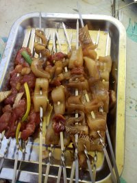 美味的烤肉串做法图解9)