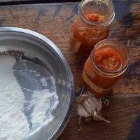 自己做的西红柿酱疙瘩汤的做法图解一
