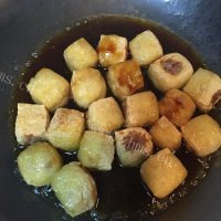 家常菜酿油豆腐做法图解6)