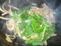 家常菜韭菜豆腐干