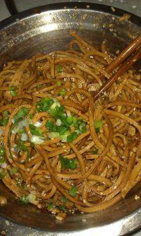 中餐麻辣豆腐丝做法图解9)