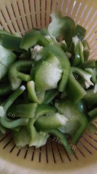 家常菜青椒鸡肉做法图解1)