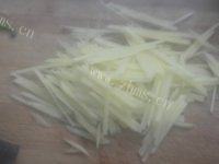 家常菜辣炒土豆丝做法图解2)