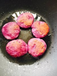 自制紫薯饼