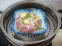 美味的咸肉蒸冬瓜做法图解9)