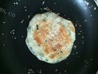 食欲满满的葱油饼