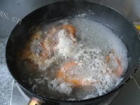 鲜虾炒面做法图解5)