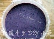 自制紫薯蛋糕(免烤的蛋糕)