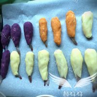 鲜香三色棒棒虾做法图解3)