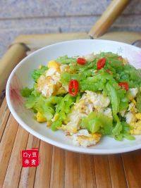 家常菜苦瓜炒蛋