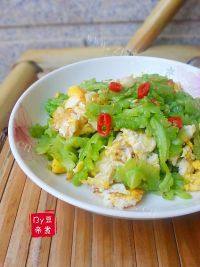 家常菜苦瓜炒蛋
