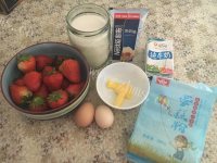 鲜美可口的草莓千层蛋糕做法图解1)