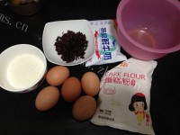 自制蔓越莓戚风蛋糕做法图解1)