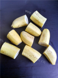 美味佳肴般的炸香蕉做法图解3)