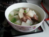 美味佳肴般的牛肉炖萝卜做法图解9)