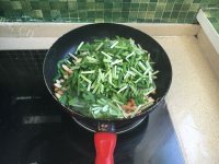 家常菜韭菜炒豆干做法图解3)