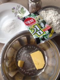 自制海苔芝麻阿拉棒做法图解1)