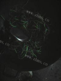 美味的冬瓜片番薯梗做法图解4)