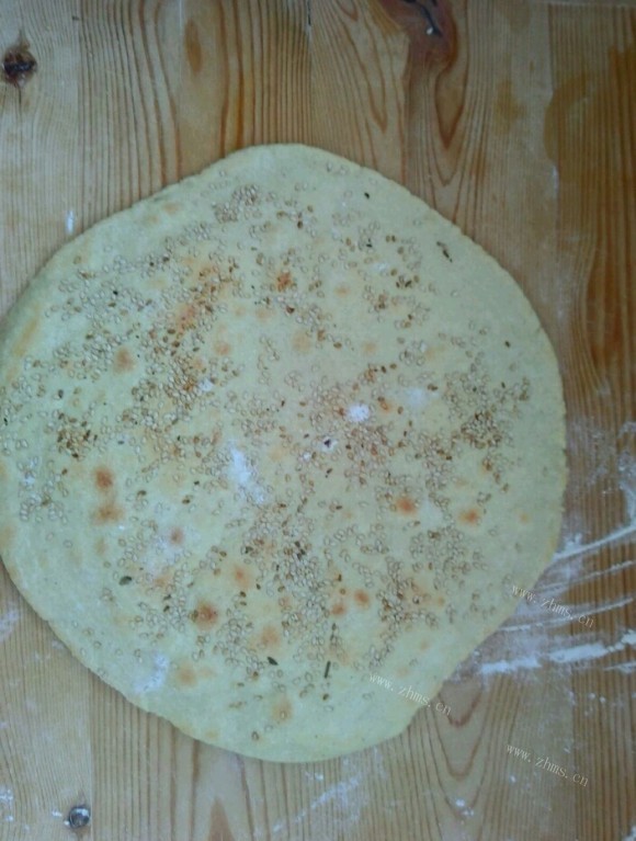 喷香的豆渣饼