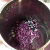 #回忆#紫薯双米糊的做法图解四