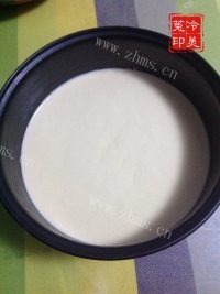 自制轻乳酪蛋糕做法图解17)