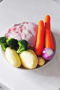 美味的咖喱鸡肉饭做法图解1)