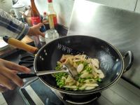 家常菜茭白毛豆做法图解4)