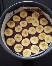 自制香蕉巧克力蛋糕
