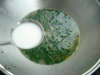 家常菜菠菜鸡蛋汤做法图解6)