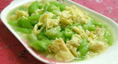 好吃的丝瓜炒蛋