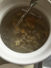 好喝的板栗莲藕羹做法图解3)