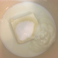 垂涎欲滴的酸奶乳酪蛋糕做法图解1)