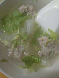 家常菜冬瓜肉丸汤