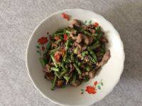 下酒菜豆角炒肉