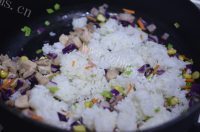 日式照烧鸡腿炒饭做法图解7)